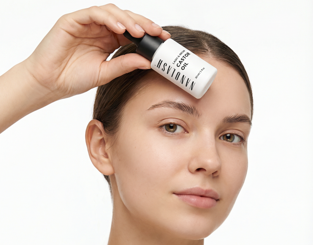 nanolash óleo de rícino sobrancelhas